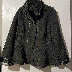 LANE BRYANT Peplum Jacket